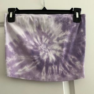 Tie dye tube top